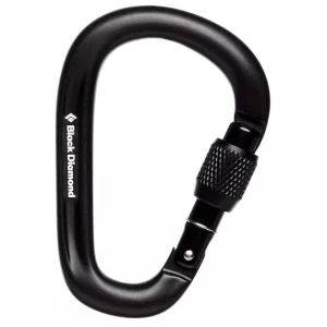 Retour Facile et Gratuit Black Diamond – Pearlock Screwgate Carabiner – Mousqueton HMS 7