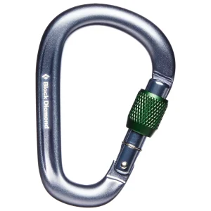 Retour Facile et Gratuit Black Diamond – Pearlock Screwgate Carabiner – Mousqueton HMS 9