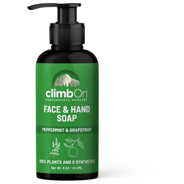 Climb On! – Face & Hand Soap Peppermint & Grapefruit – Soin Pour La Peau grossiste en ligne 1